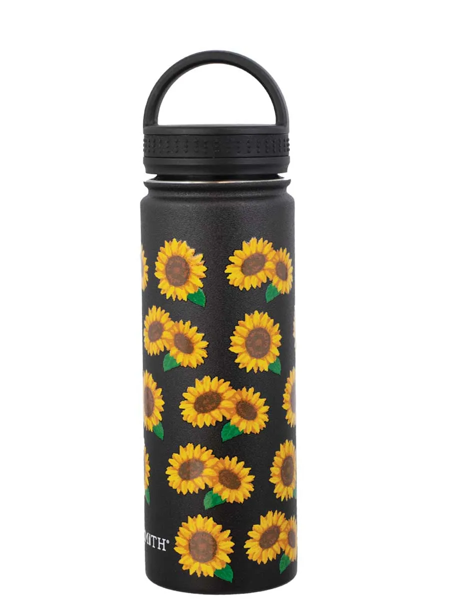 20 oz "Sunflowers" Bottle - Loop Lid