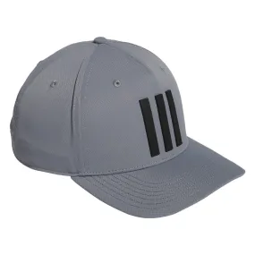 adidas 3 Stripe Tour Hat  - Grey Three