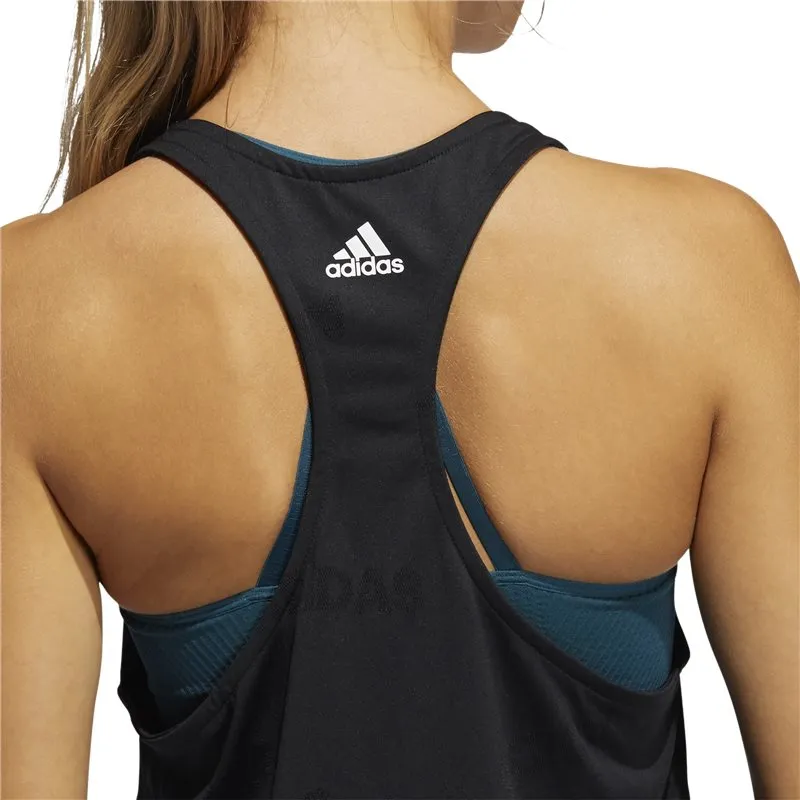 adidas Jaquard Tank Top - Womens - Black/White