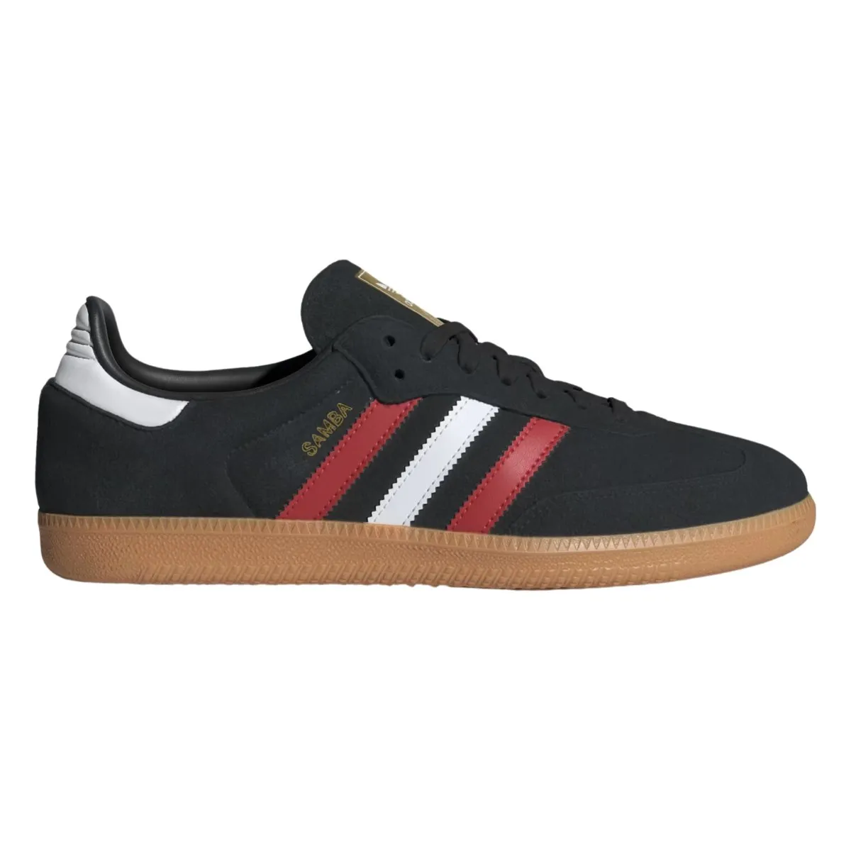 Adidas Men's Samba OG Core Black/Better Scarlet/Gum