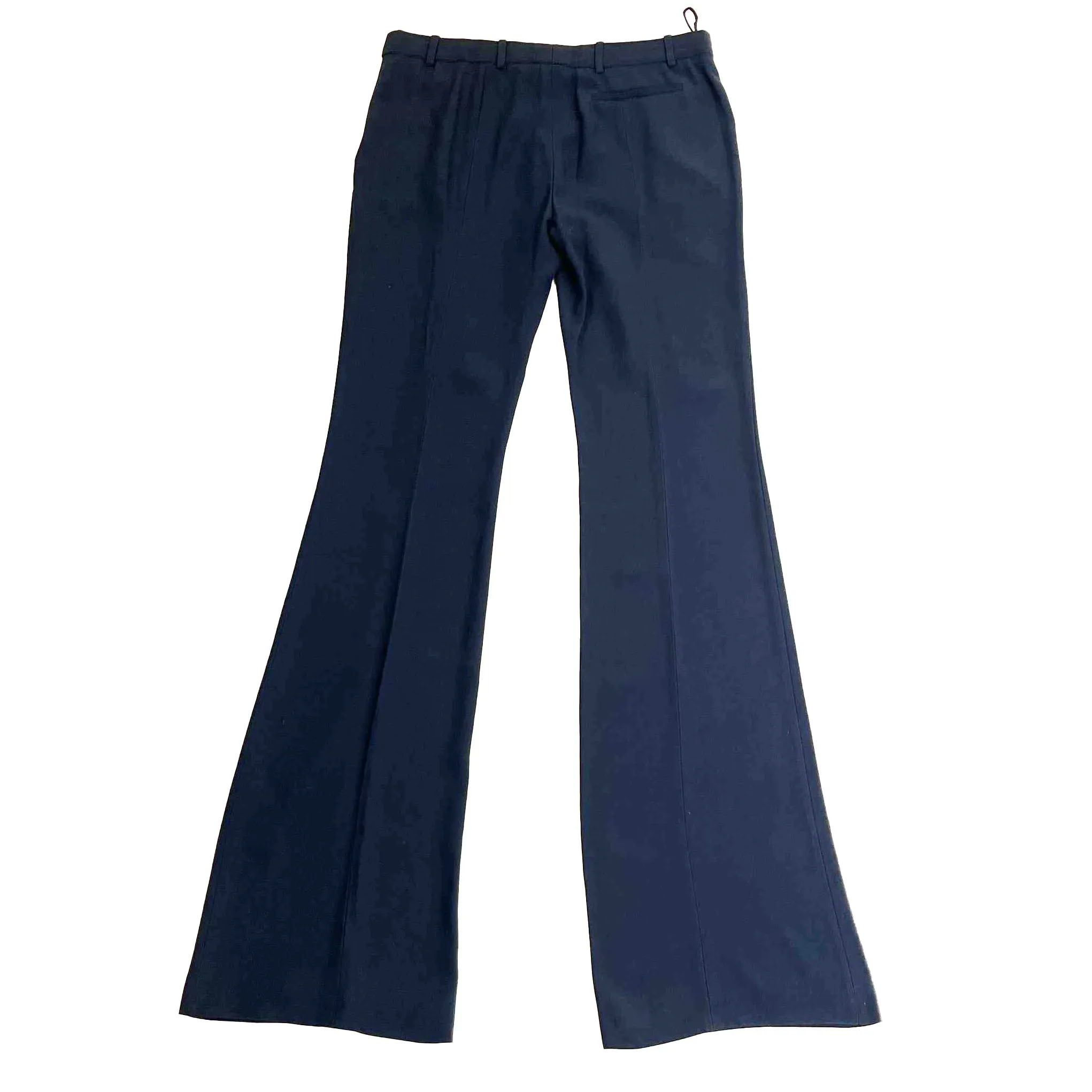 Alexander McQueen Brand New Navy Crepe Pants M