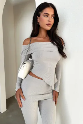 Aniston Top - Grey