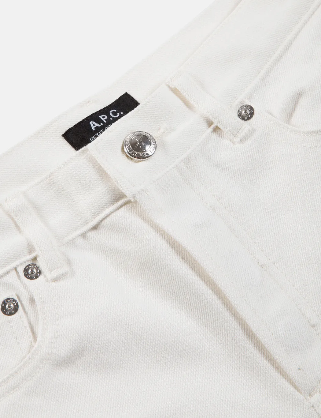 A.P.C. Petit Standard Jeans (Slim Straight) - White