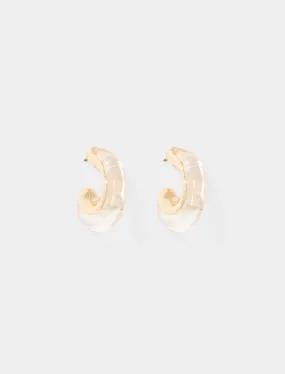 Azura Clear Acrylic Drop Earrings