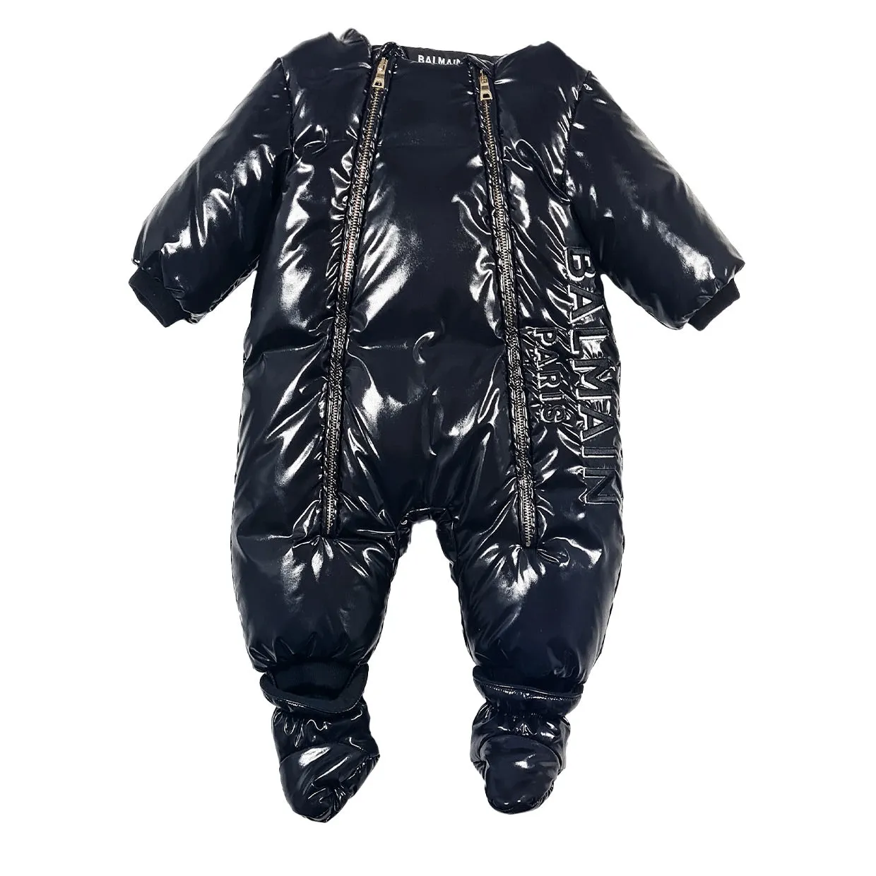 Balmain Baby Puffer Jumpsuit