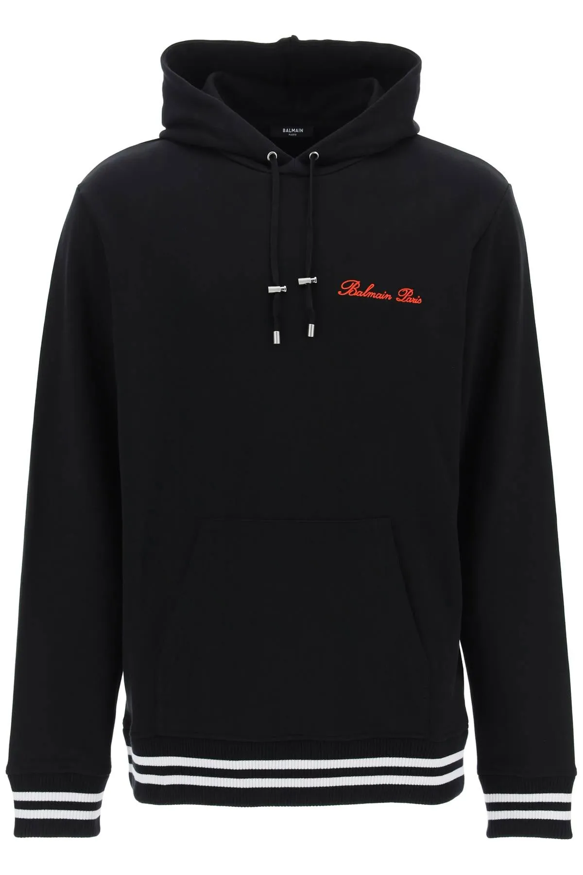 BALMAIN hoodie with logo embroidery