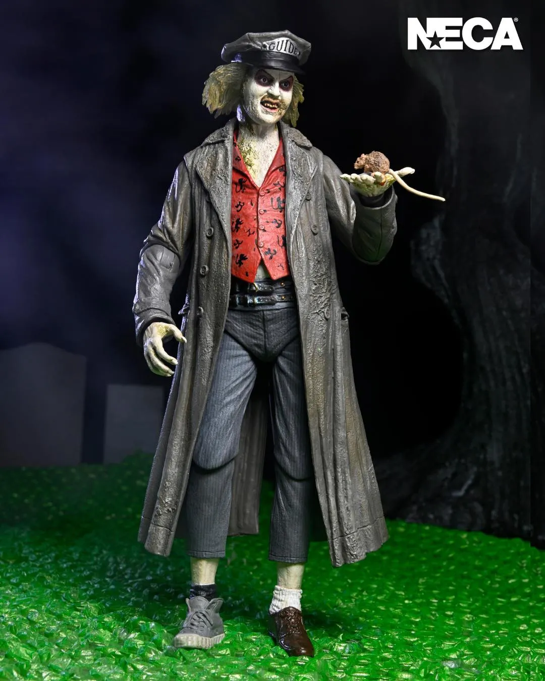 Beetlejuice Ultimate Beetlejuice Tour Guide 7” Scale Action Figure - NECA