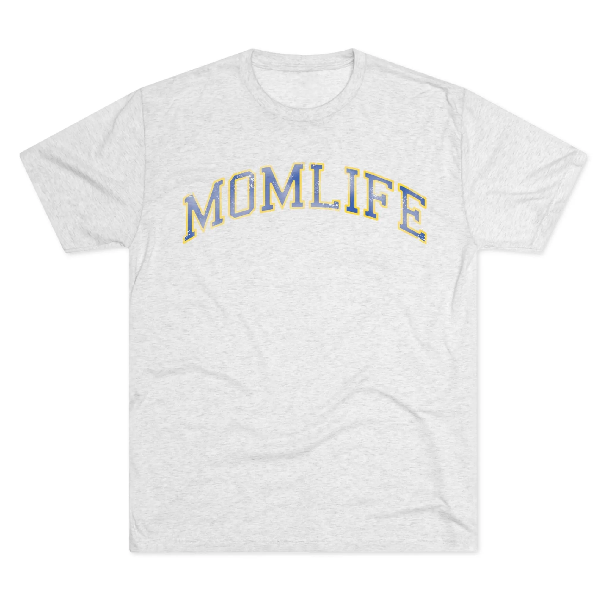 BLUE and GOLD Football Mom Shirt