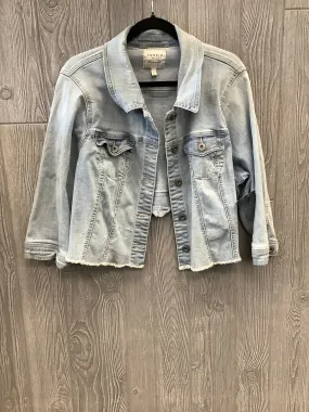 Blue Denim Jacket Denim Torrid, Size 3x