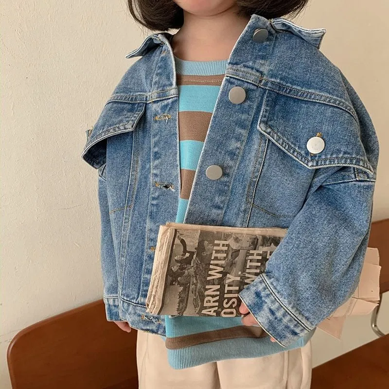 Blue Denim Jacket for Boys and Girls