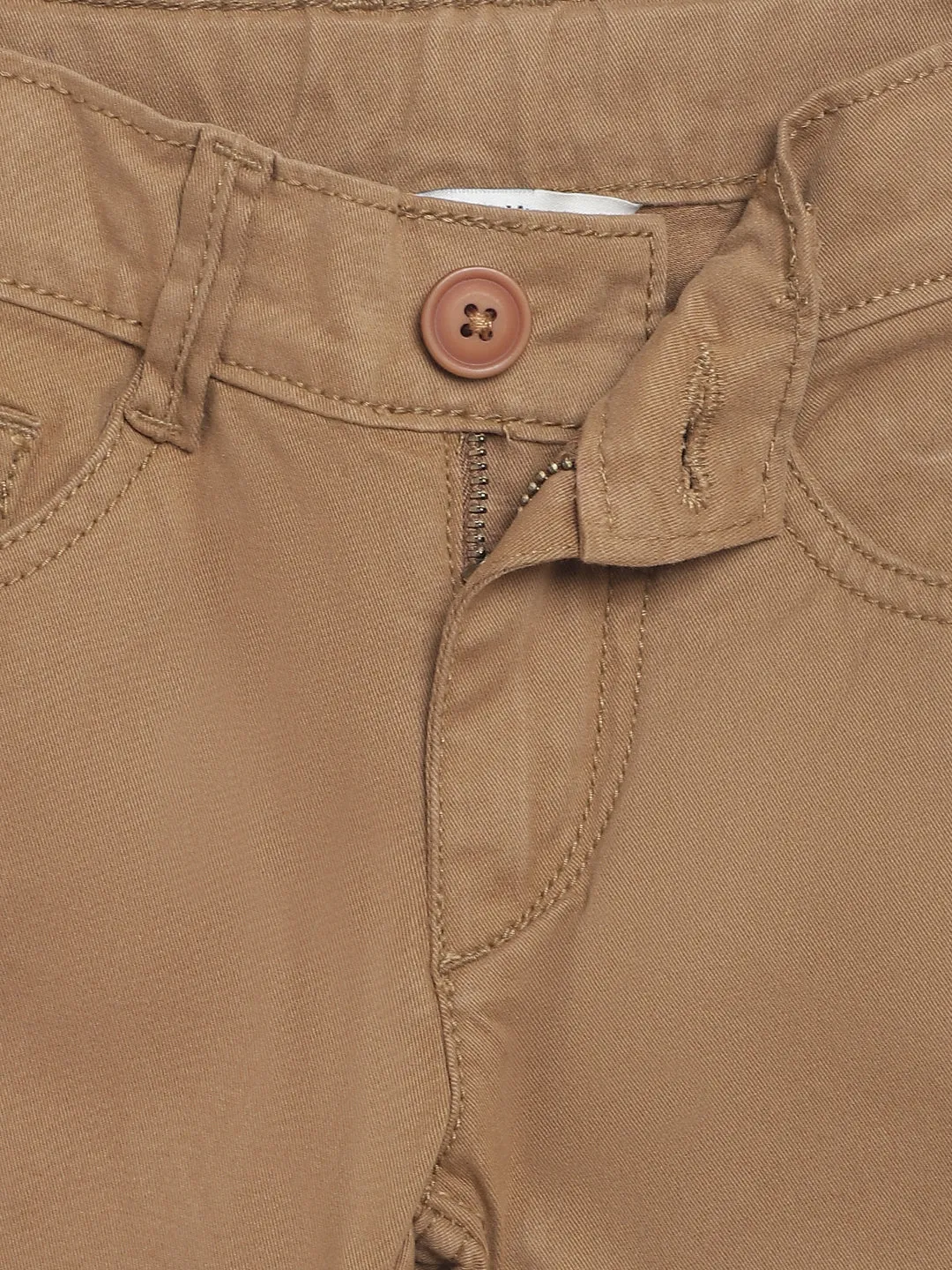 Boys Casual Beige Pants