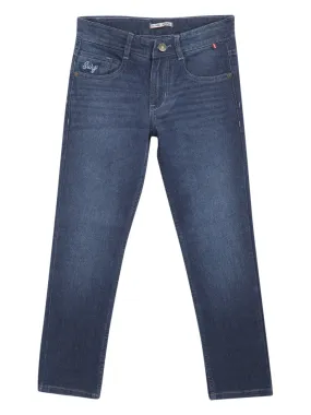 Boys Dark Blue Denim