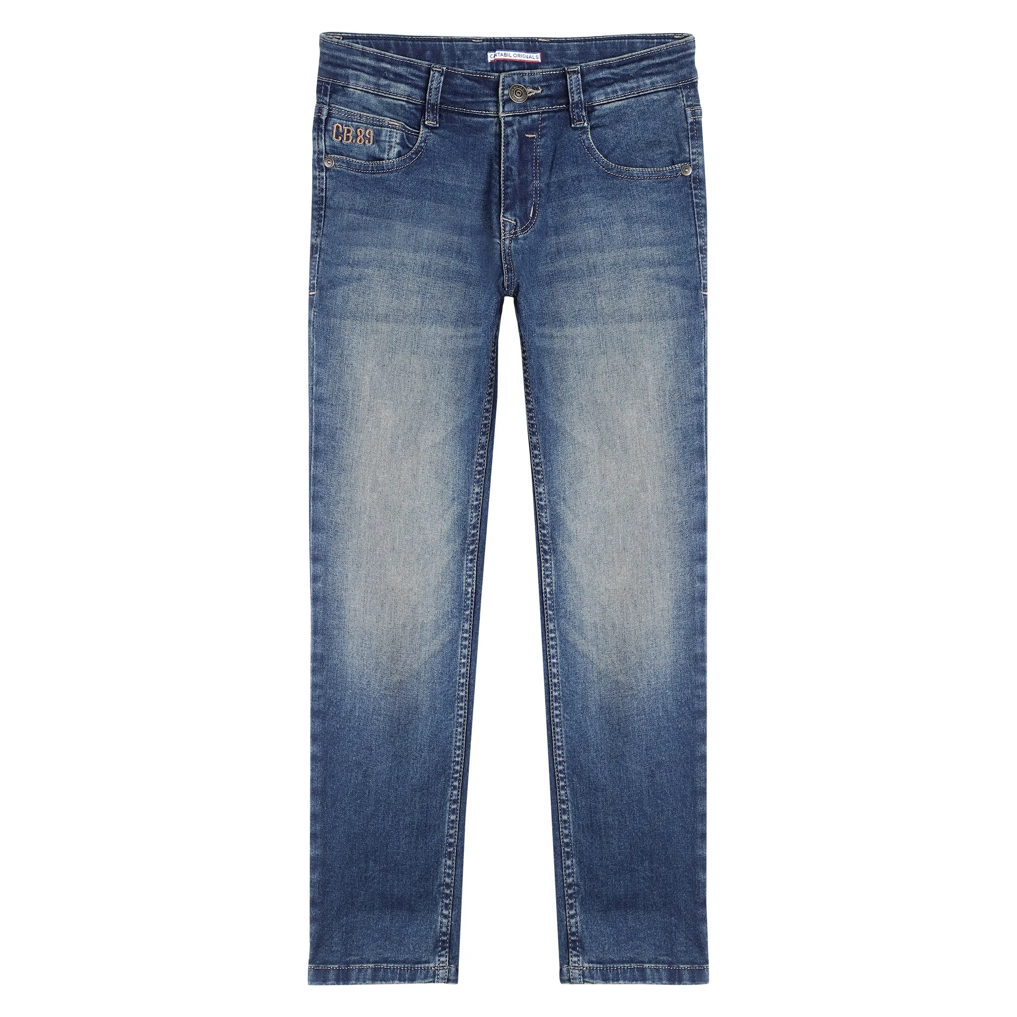 Boys Light Blue CLean Look Jeans