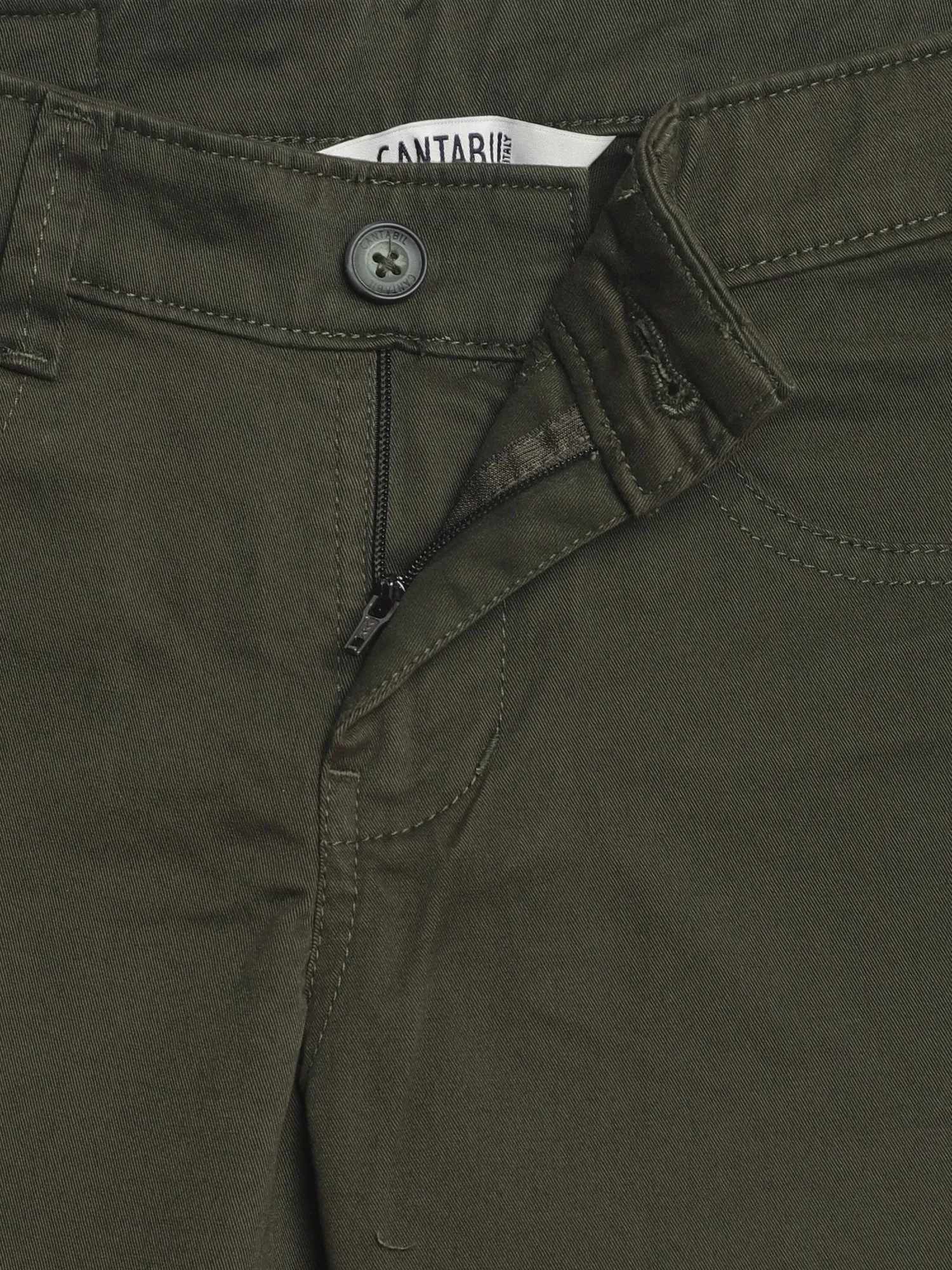 Boys Olive Green Trouser