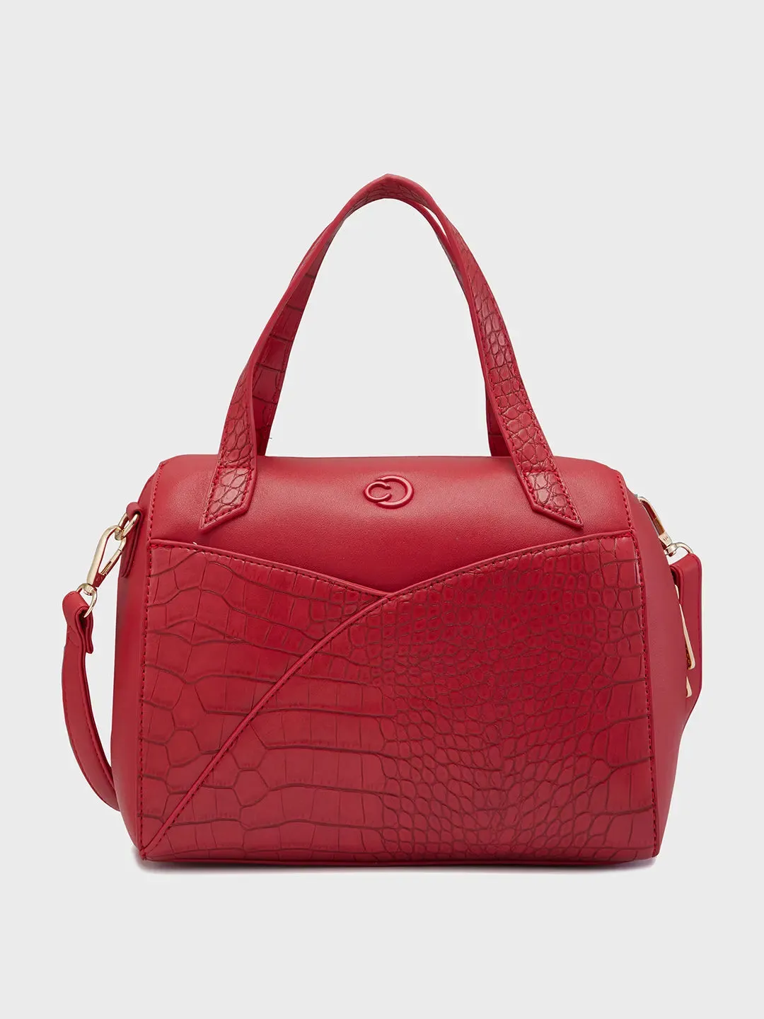 Caprese Cabo Satchel Medium Red