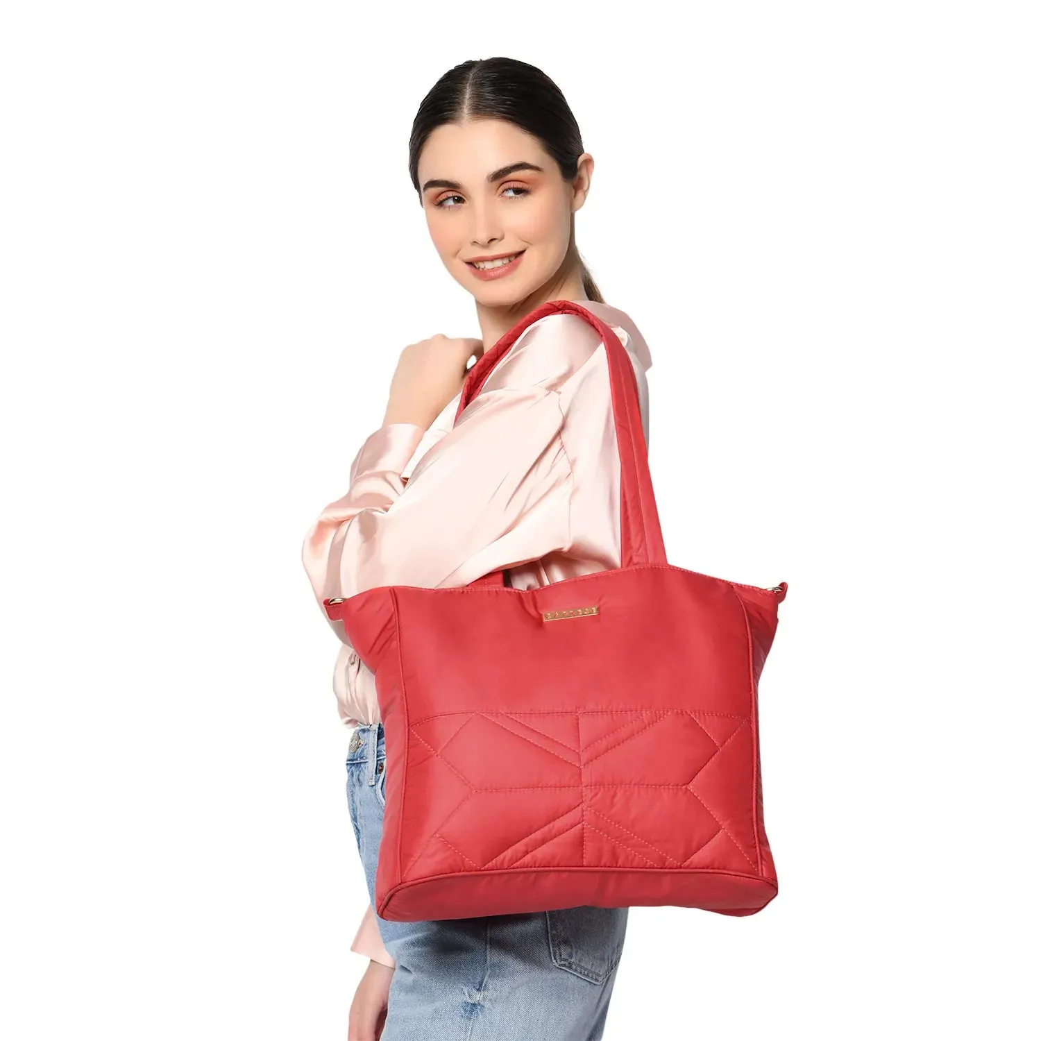 Caprese Clara Tote Medium (E) Red