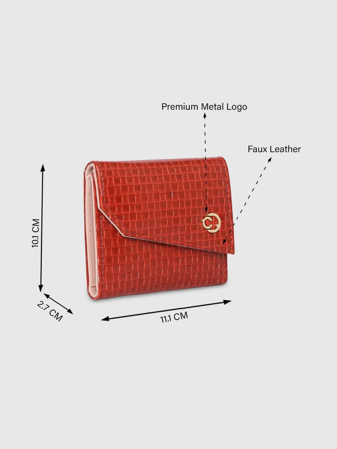 Caprese Ernesa Wallet Small Red