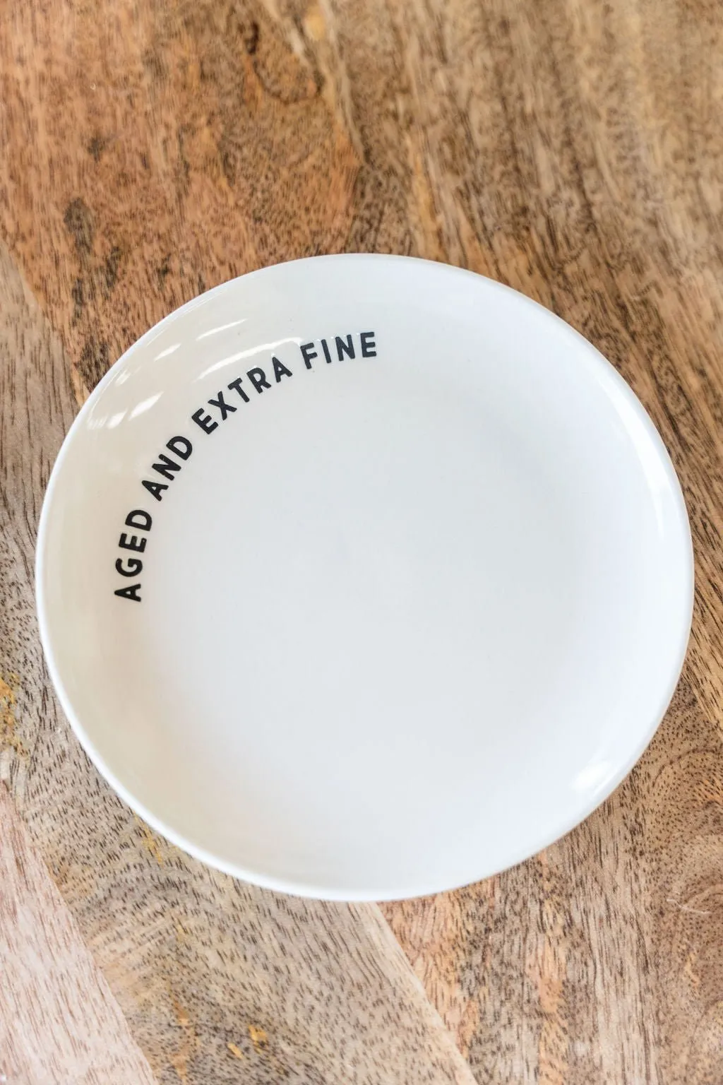 Ceramic Sayings Dessert Plates