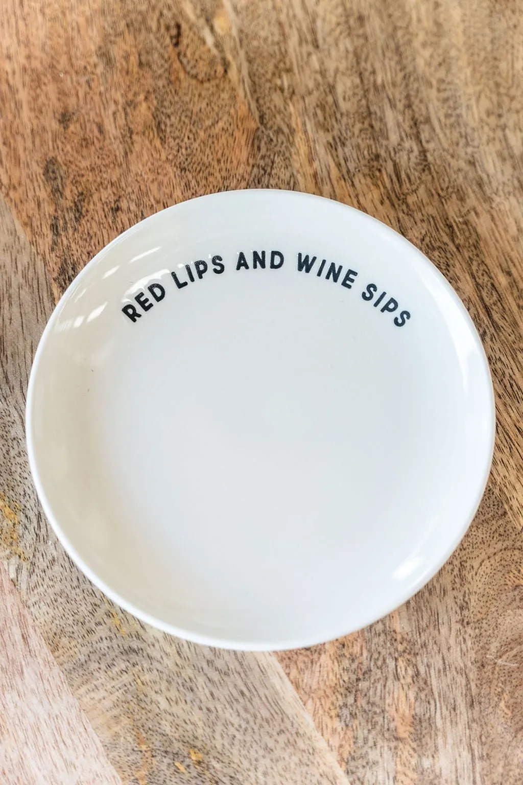 Ceramic Sayings Dessert Plates