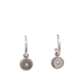 Cleo 925 Sterling Silver Stud Dangling Earrings