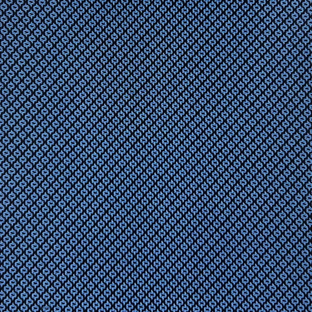 Cobalt Blue Jacquard Design