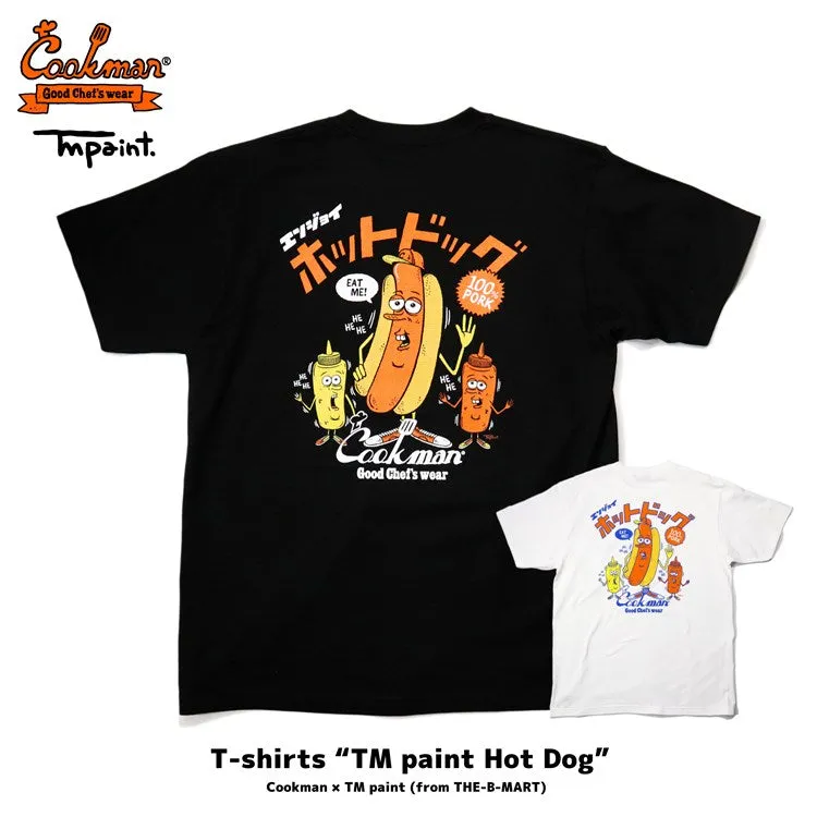 Cookman Tees - TM Paint Hot Dog : Black