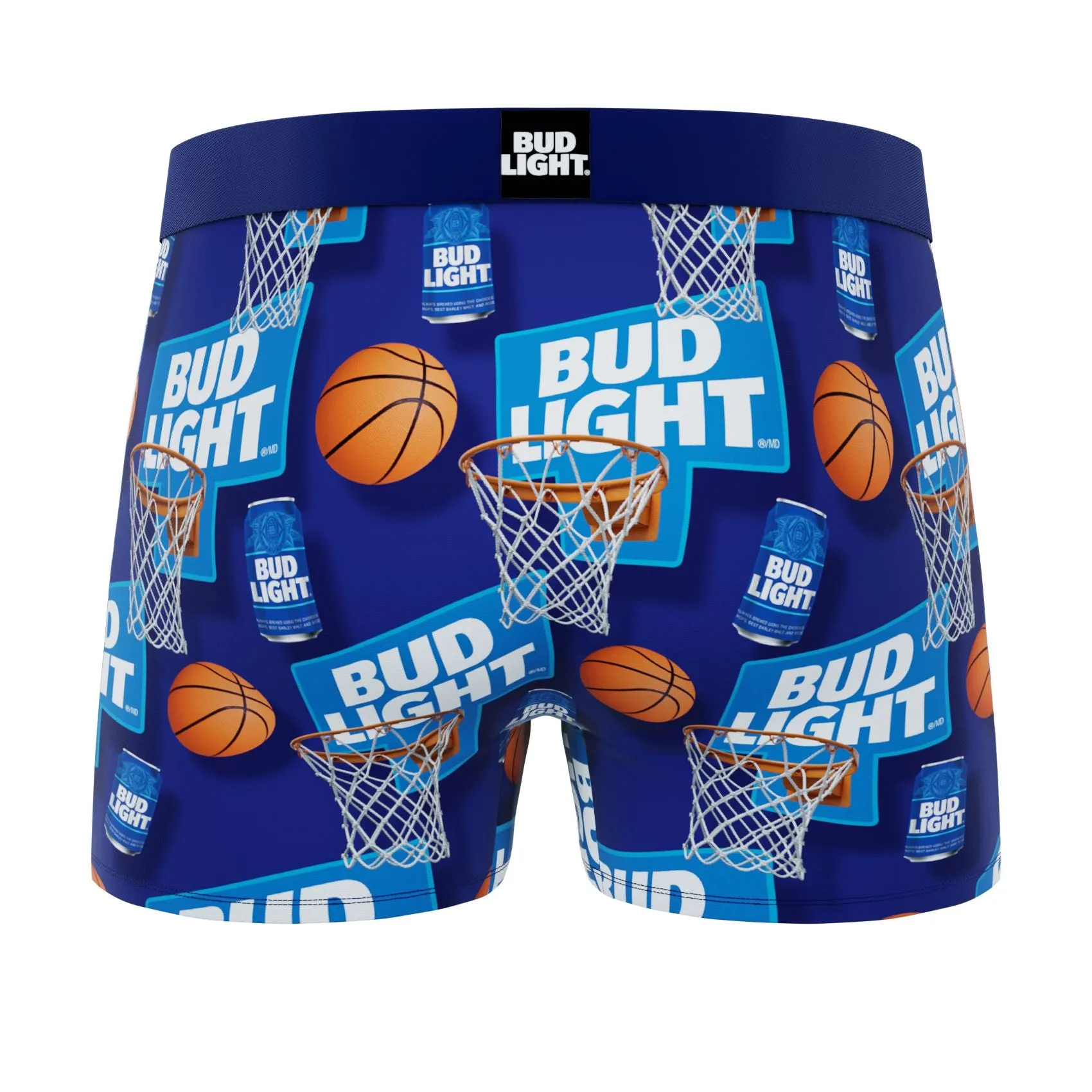 CRAZYBOXER Bud Light Sport Men's Boxer Briefs (2 Pack)