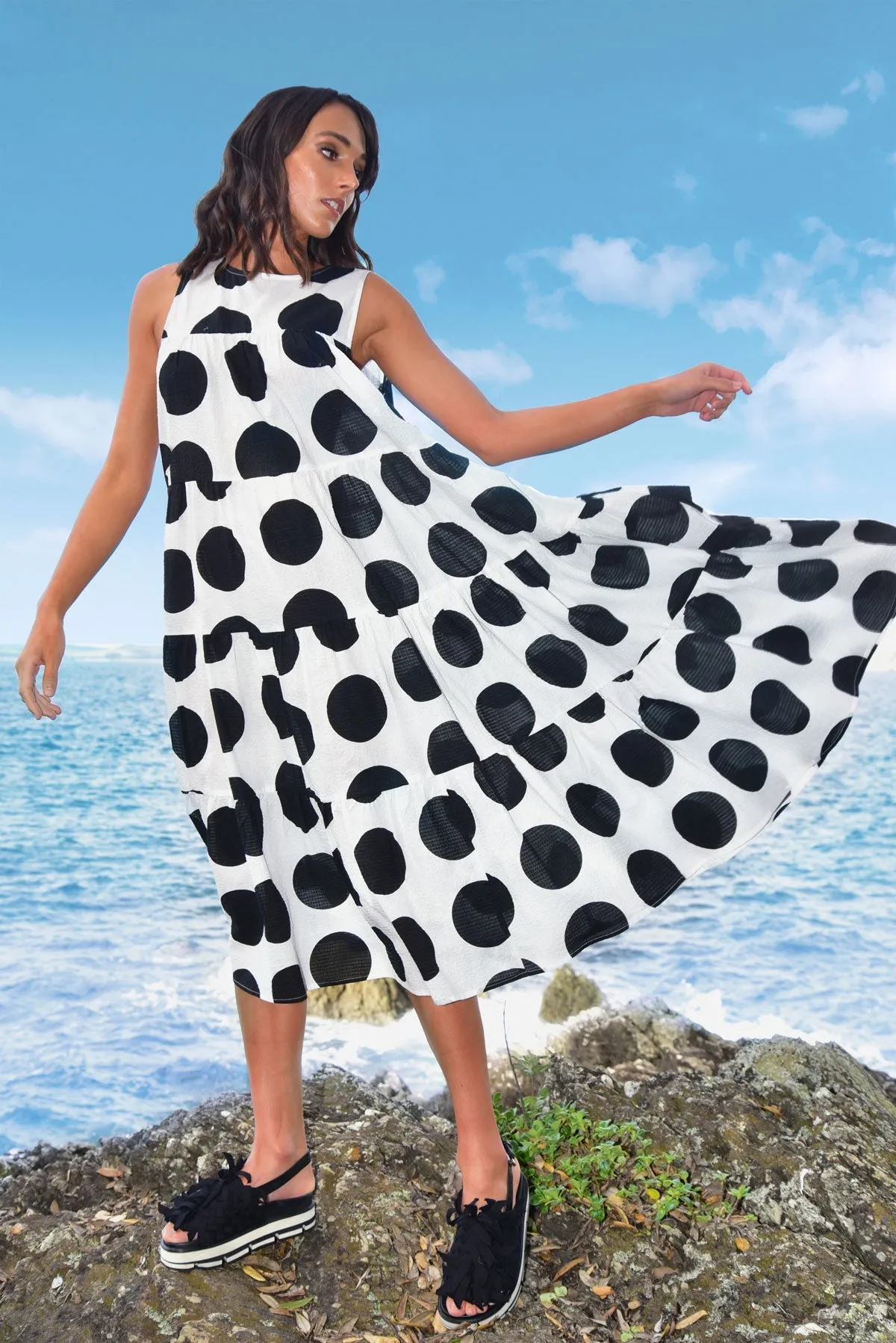 CURATE DON'T STOP THE SPOTS DRESS