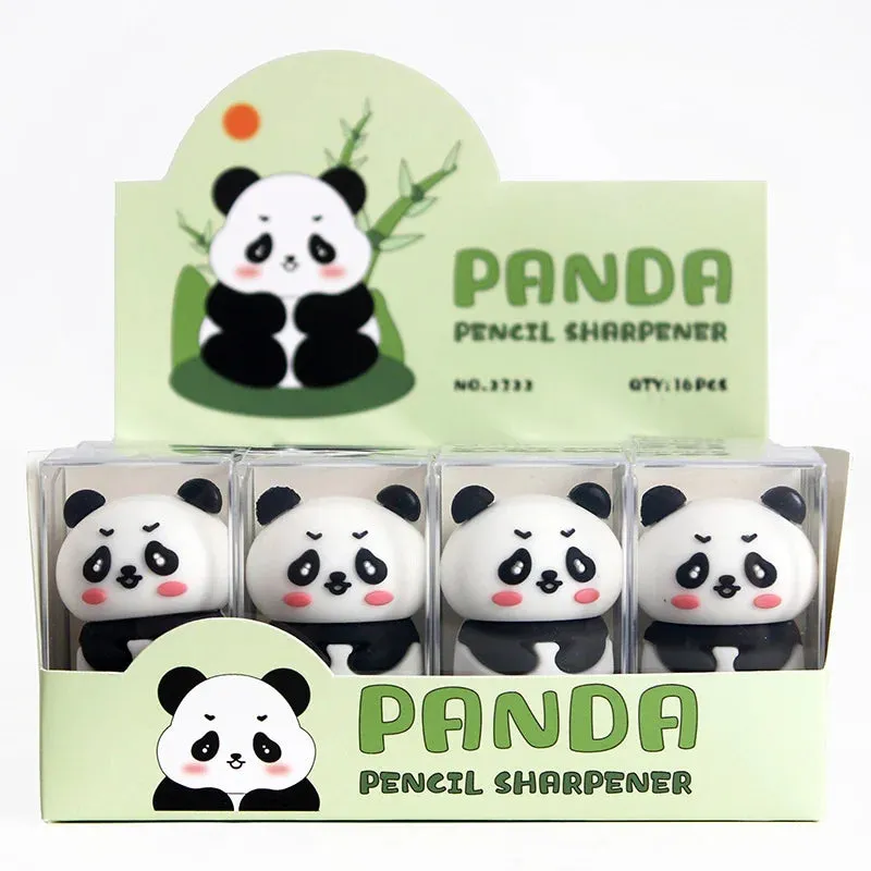 Cute Panda Shape Pencil Sharpener