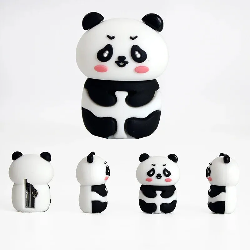 Cute Panda Shape Pencil Sharpener