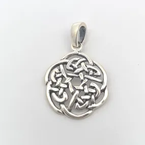 Deirdre Celtic 925 Sterling Silver Pendant