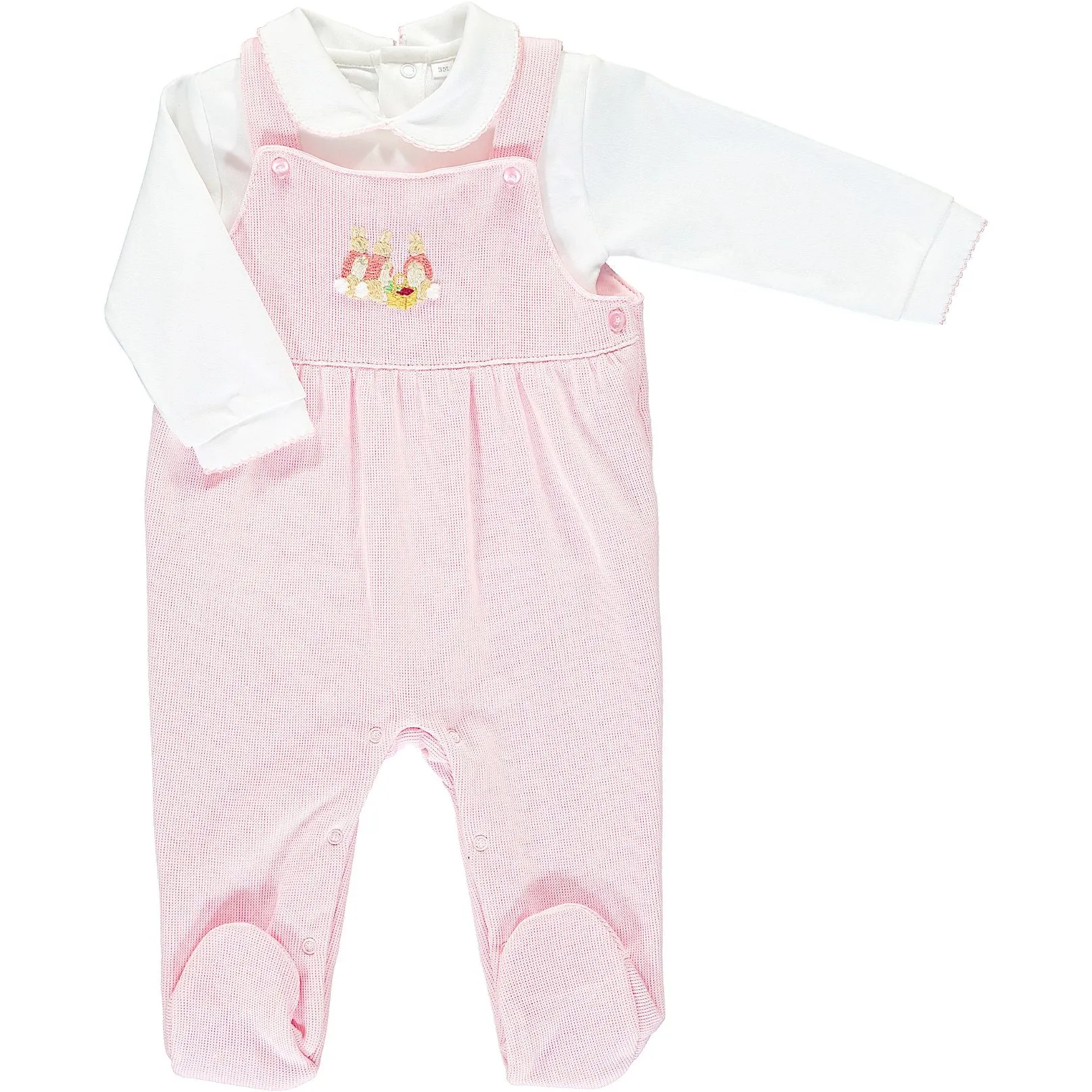 Flopsy Bunny Knit Dungarees