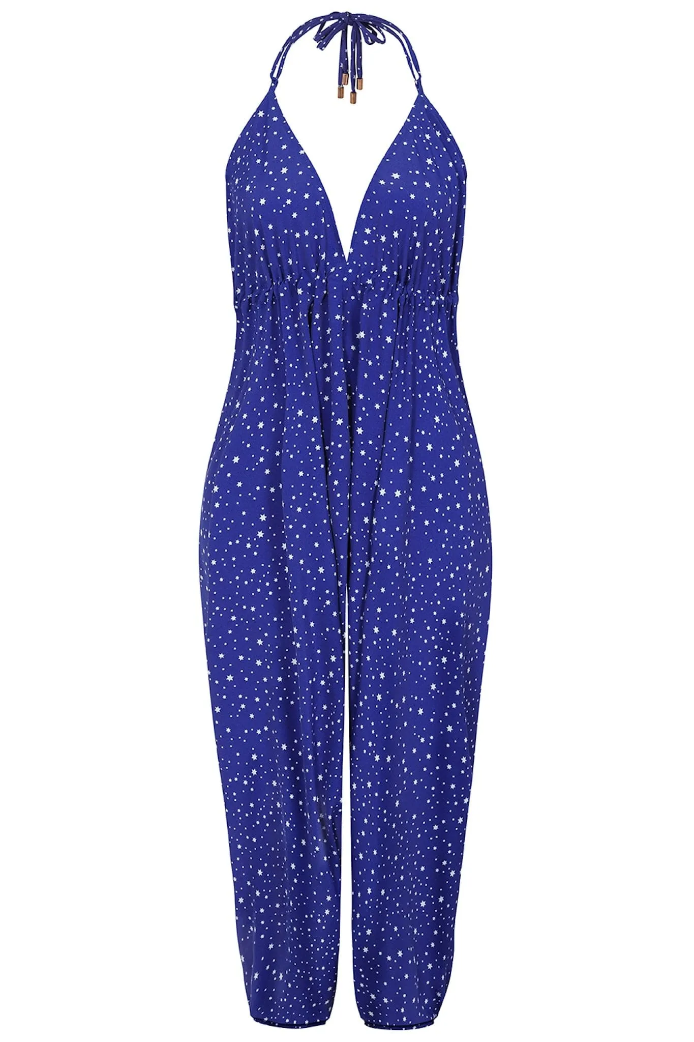 Genie Jumpsuit in Royal Blue Star