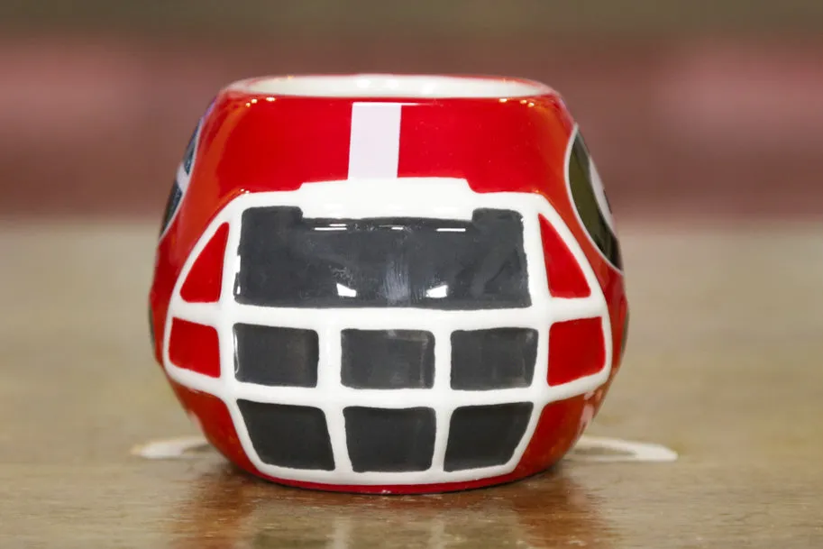 Georgia Bulldogs - Ceramic Helmet Caddy