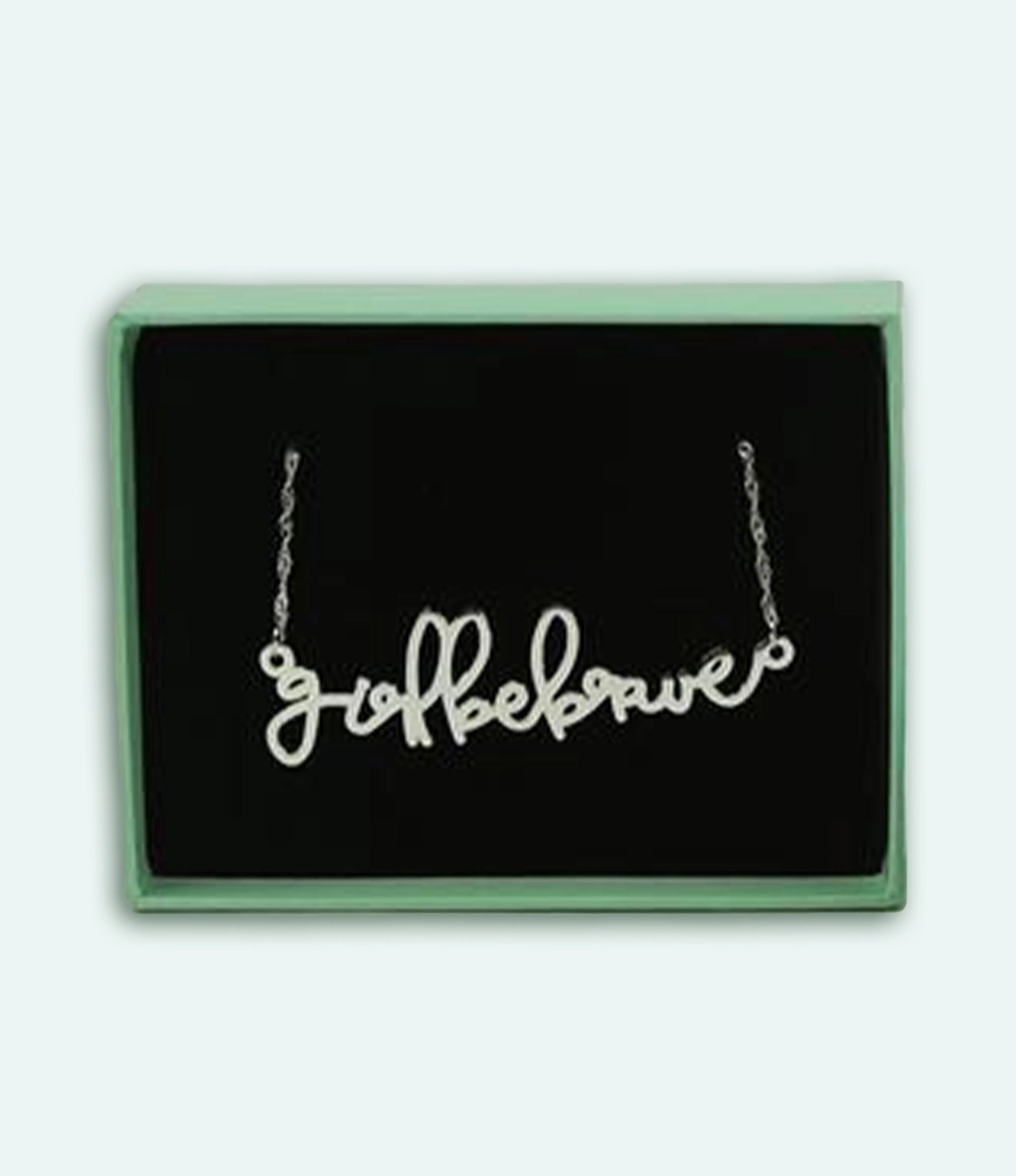 Girl Be Brave Necklace