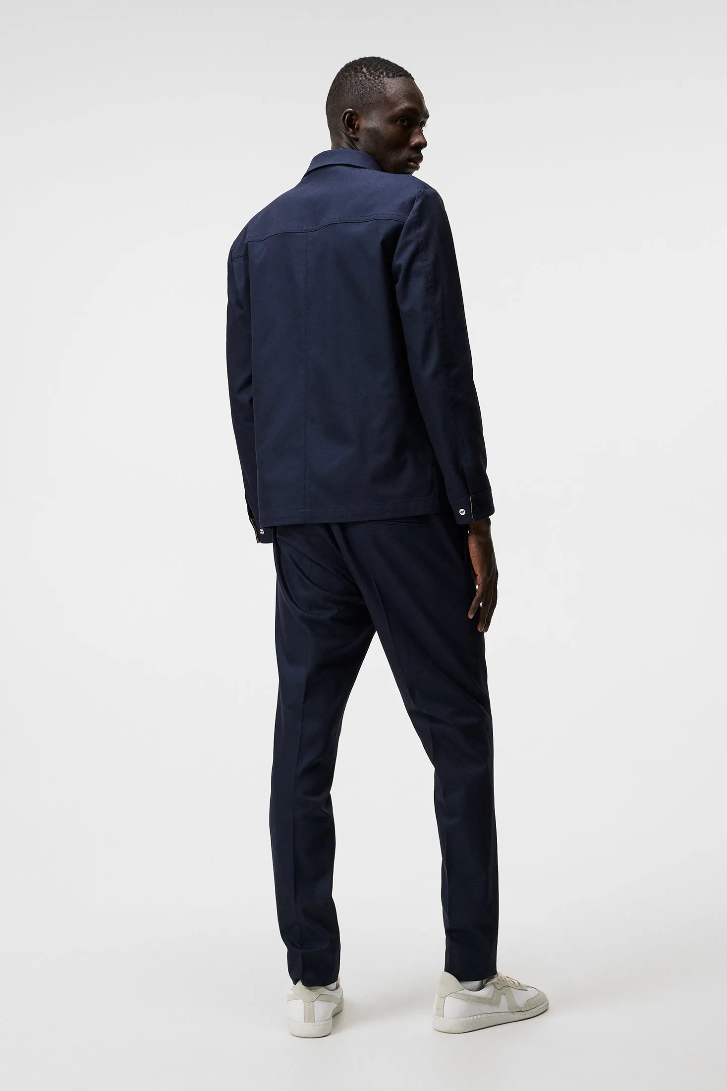 Grant Cotton Stretch Pants / JL Navy