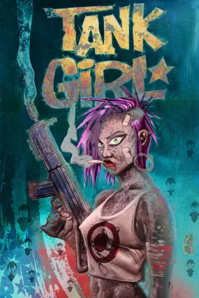 Hand Signed PRINT by Chris Duncan - TANK GIRL