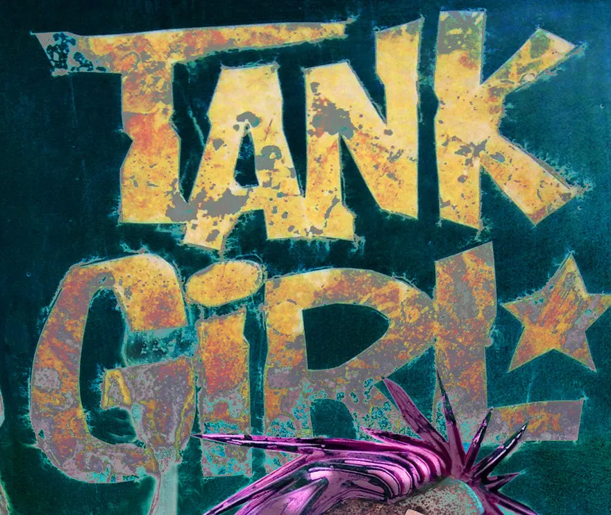 Hand Signed PRINT by Chris Duncan - TANK GIRL