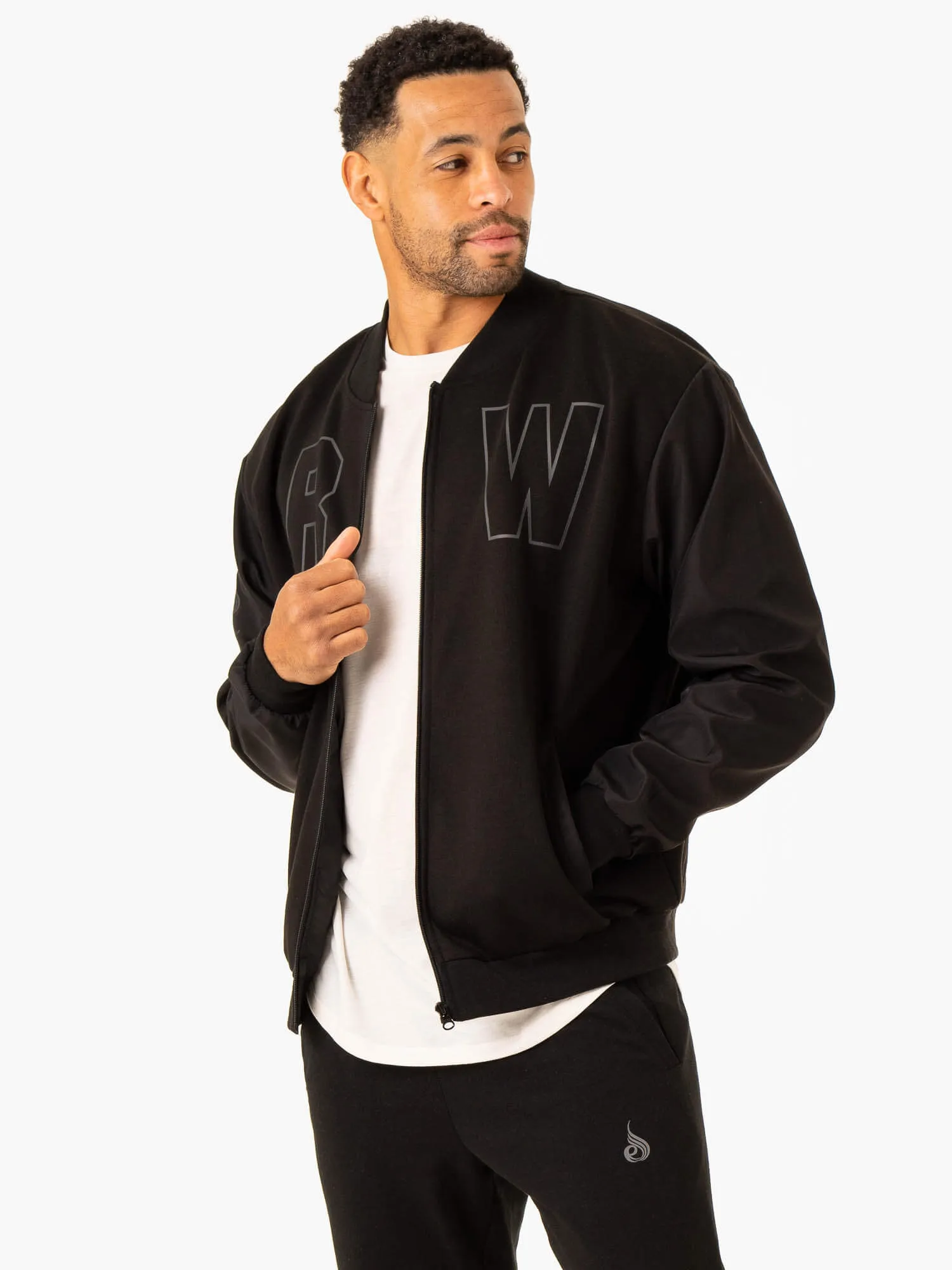 Heritage Bomber Jacket - Black