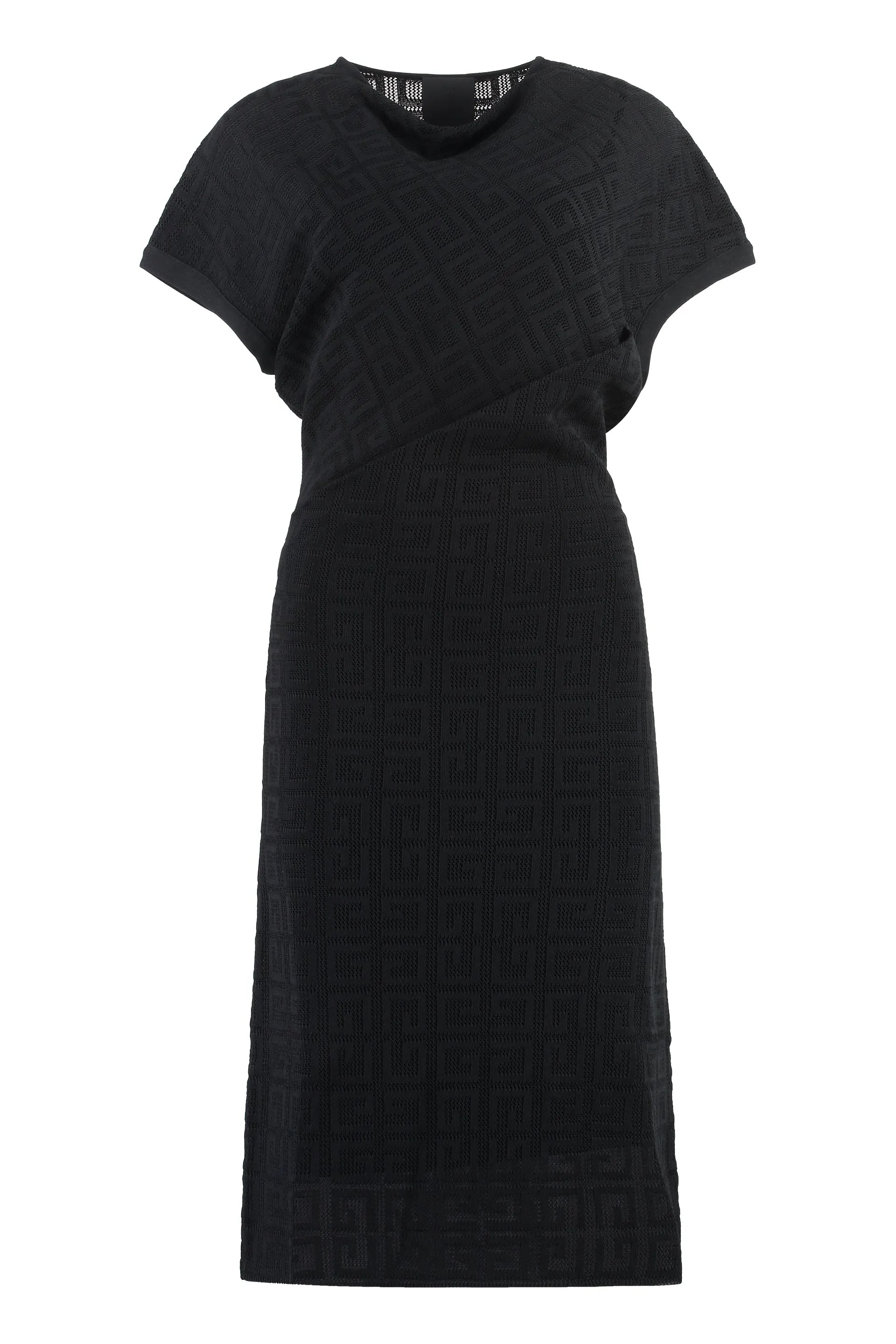 JACQUARD KNIT DRESS