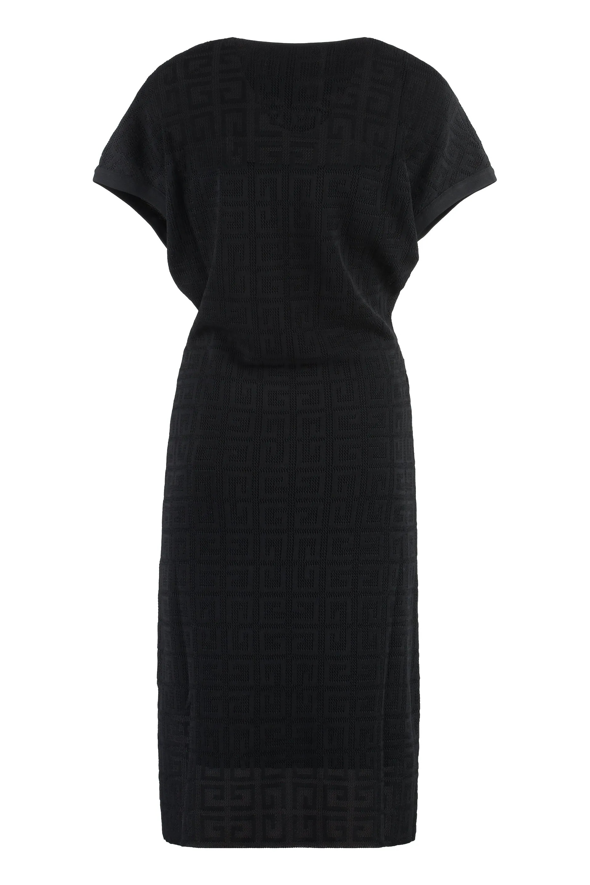 JACQUARD KNIT DRESS