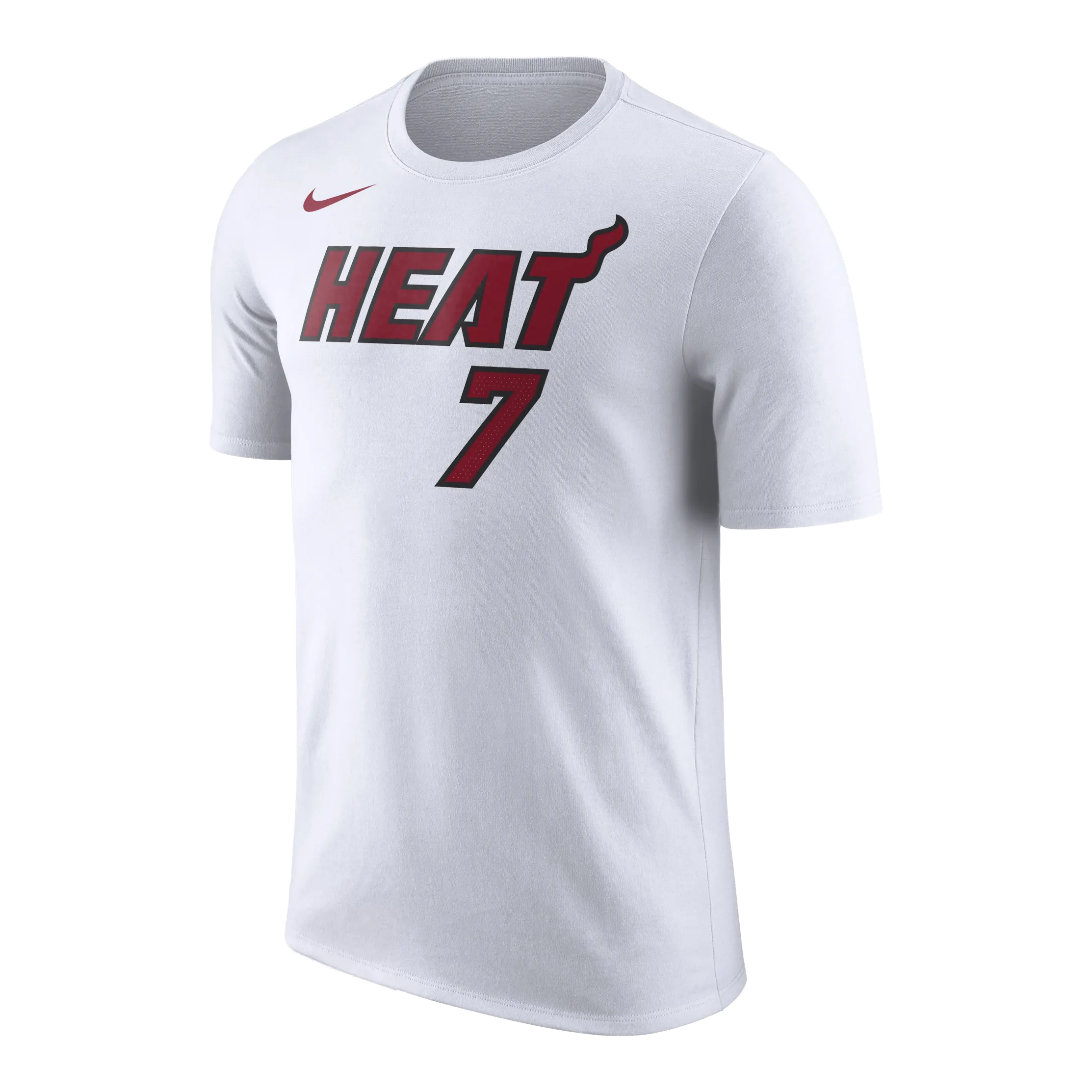 Kyle Lowry Nike Miami HEAT Association White Name & Number Tee