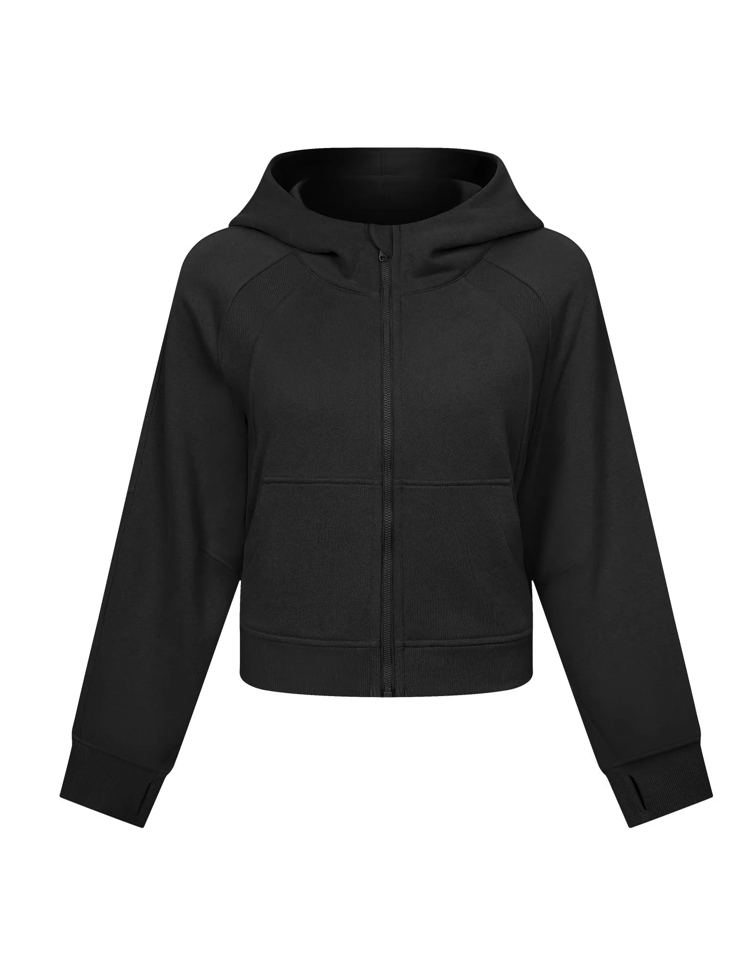 Loose Fleece Sports Full Zip Hoodie