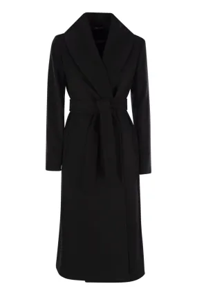 LORIANA - WOOL DRAP COAT