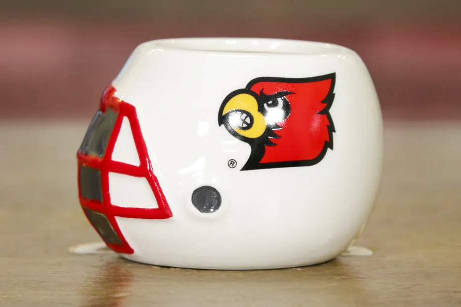 Louisville Cardinals - Ceramic Helmet Caddy