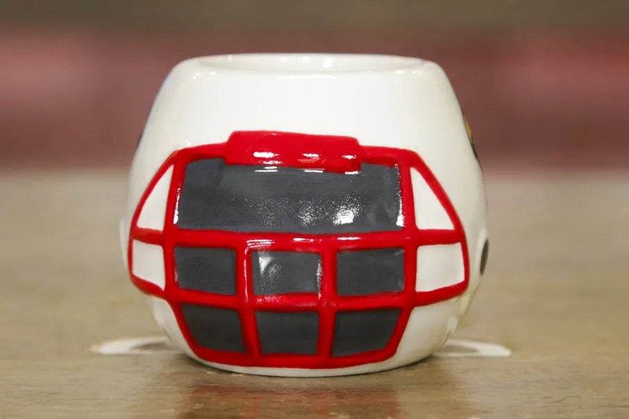 Louisville Cardinals - Ceramic Helmet Caddy