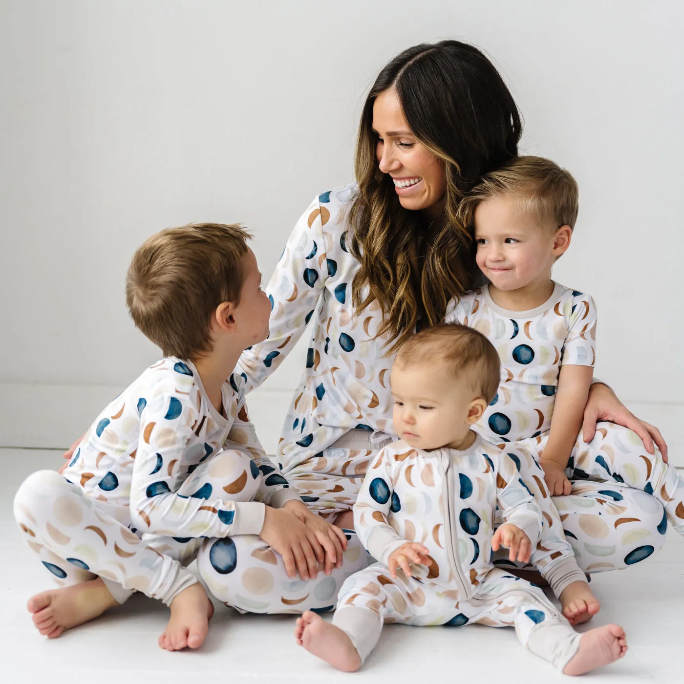 Luna Neutral Two-Piece Pajama Set