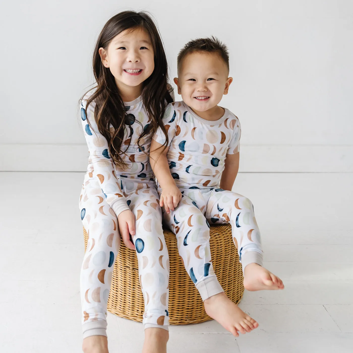 Luna Neutral Two-Piece Pajama Set