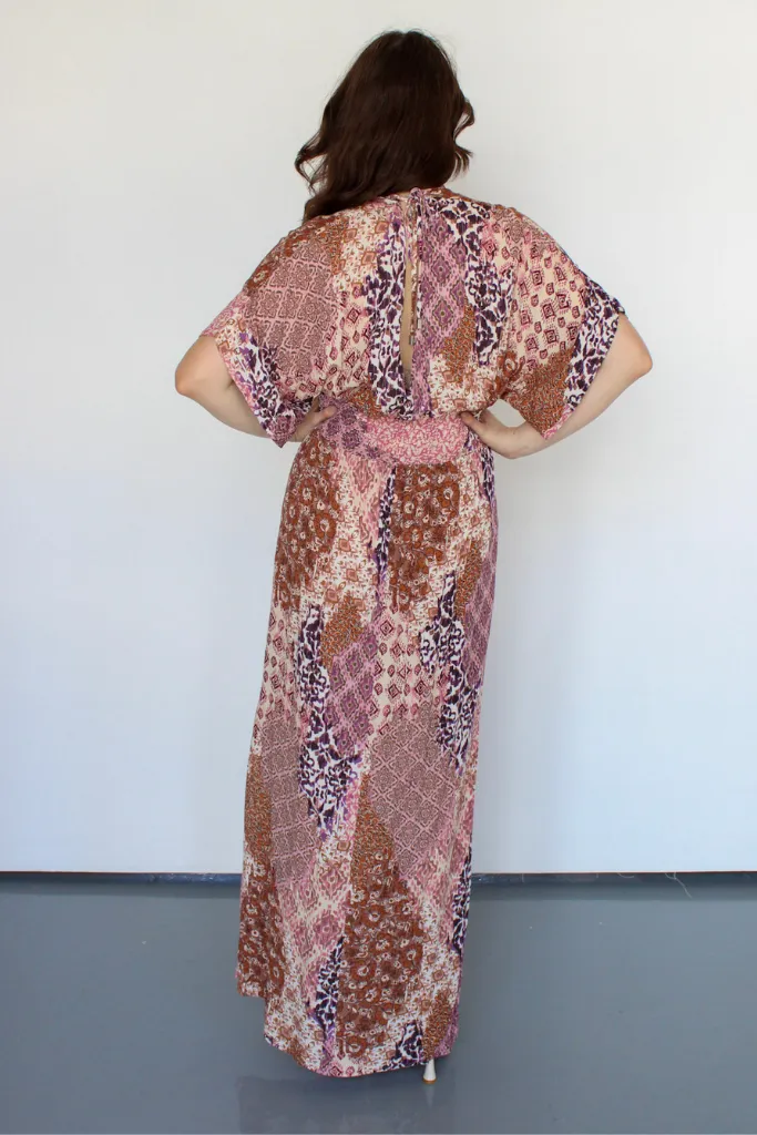 Matilda Patchwork Maxi Dress