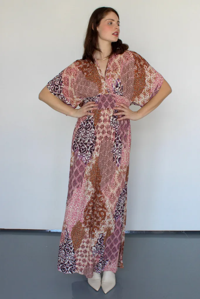 Matilda Patchwork Maxi Dress